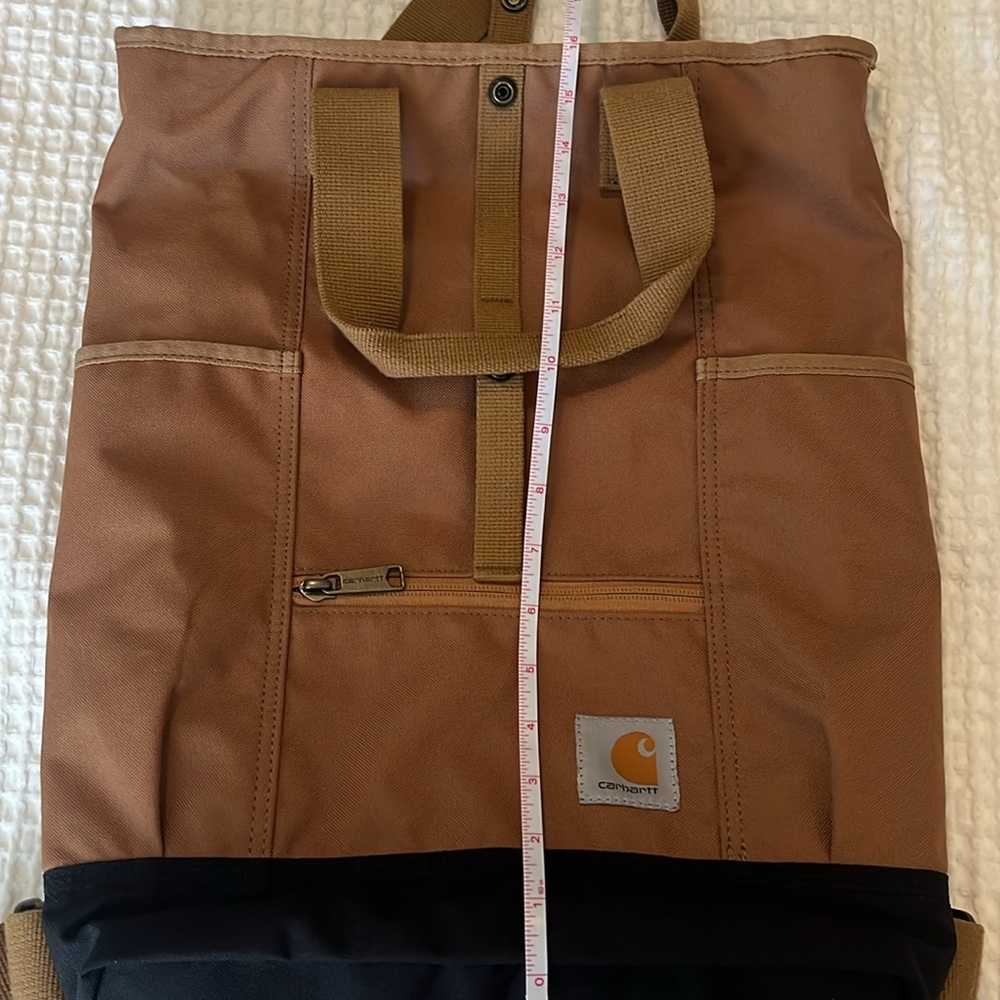 Carhartt Tan Backpack with Signature Design - Picture 12 of 12